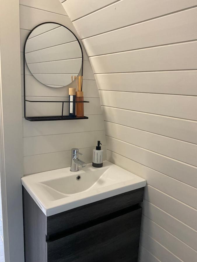 Hotel Secluded Cosy Luxury Pod With Wood Fired Hot Tub Shrewsbury Zewnętrze zdjęcie